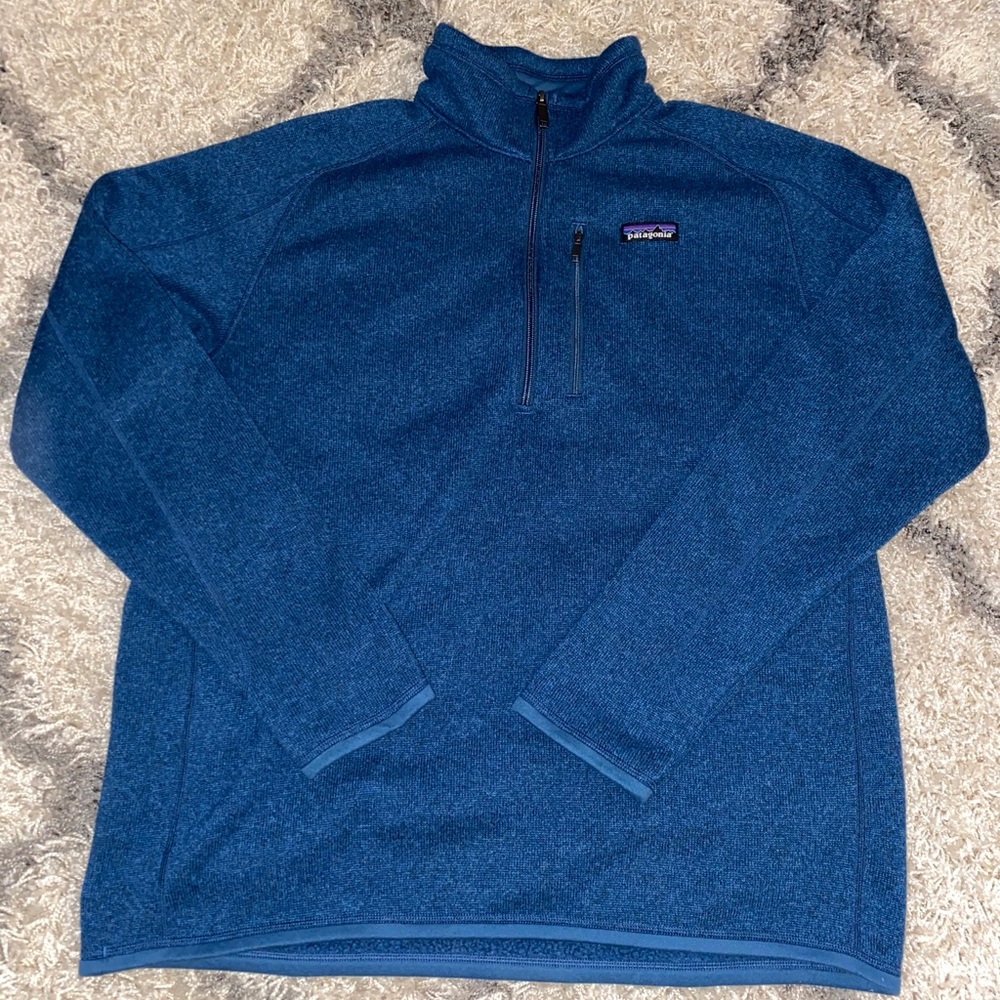 Patagonia Men’s Better Sweater, L, Blue